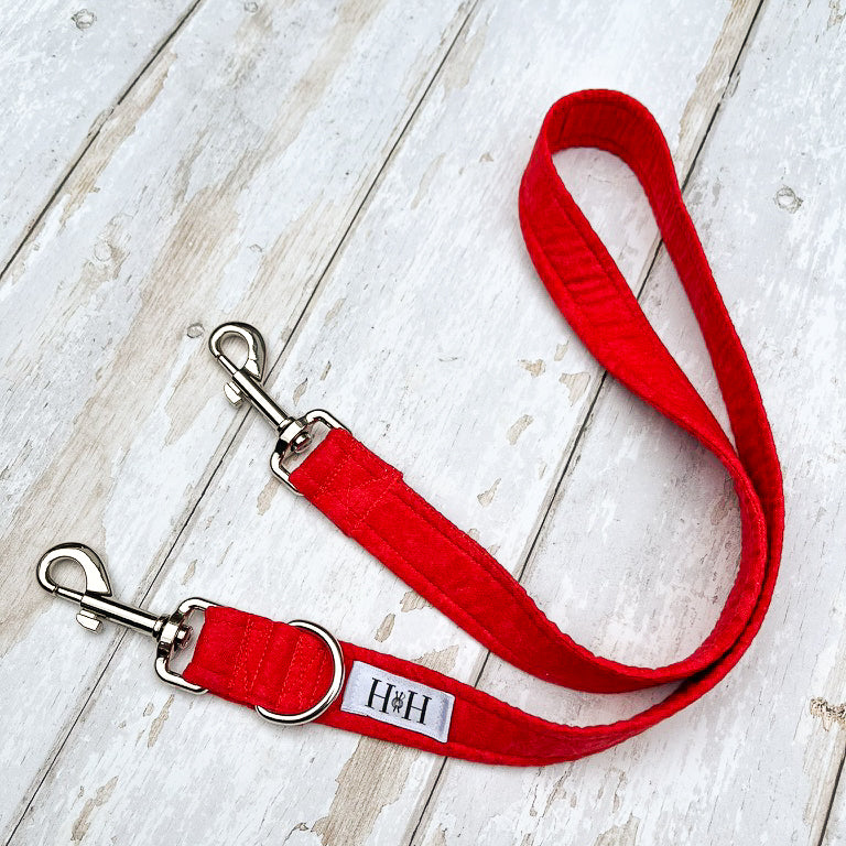 HETTY AND HUXLEY CHERRY RED LEAD EXTENSION