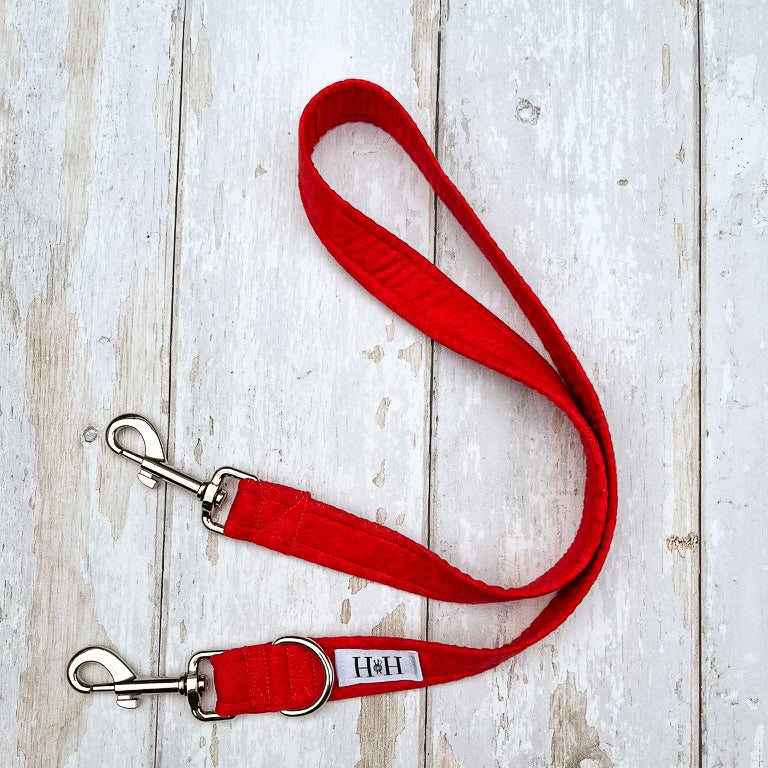 HETTY AND HUXLEY CHERRY RED LEAD EXTENSION