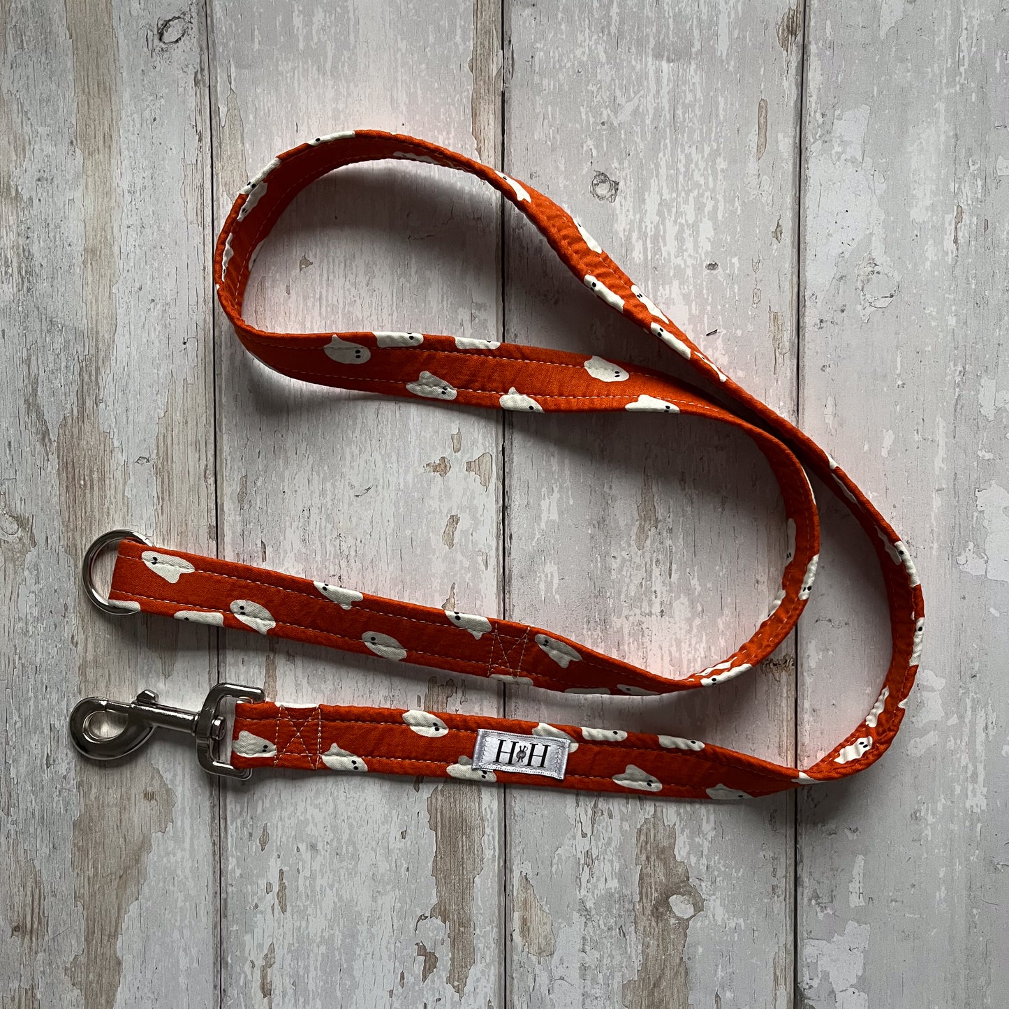 Orange Ghostly Dog Lead / Leash