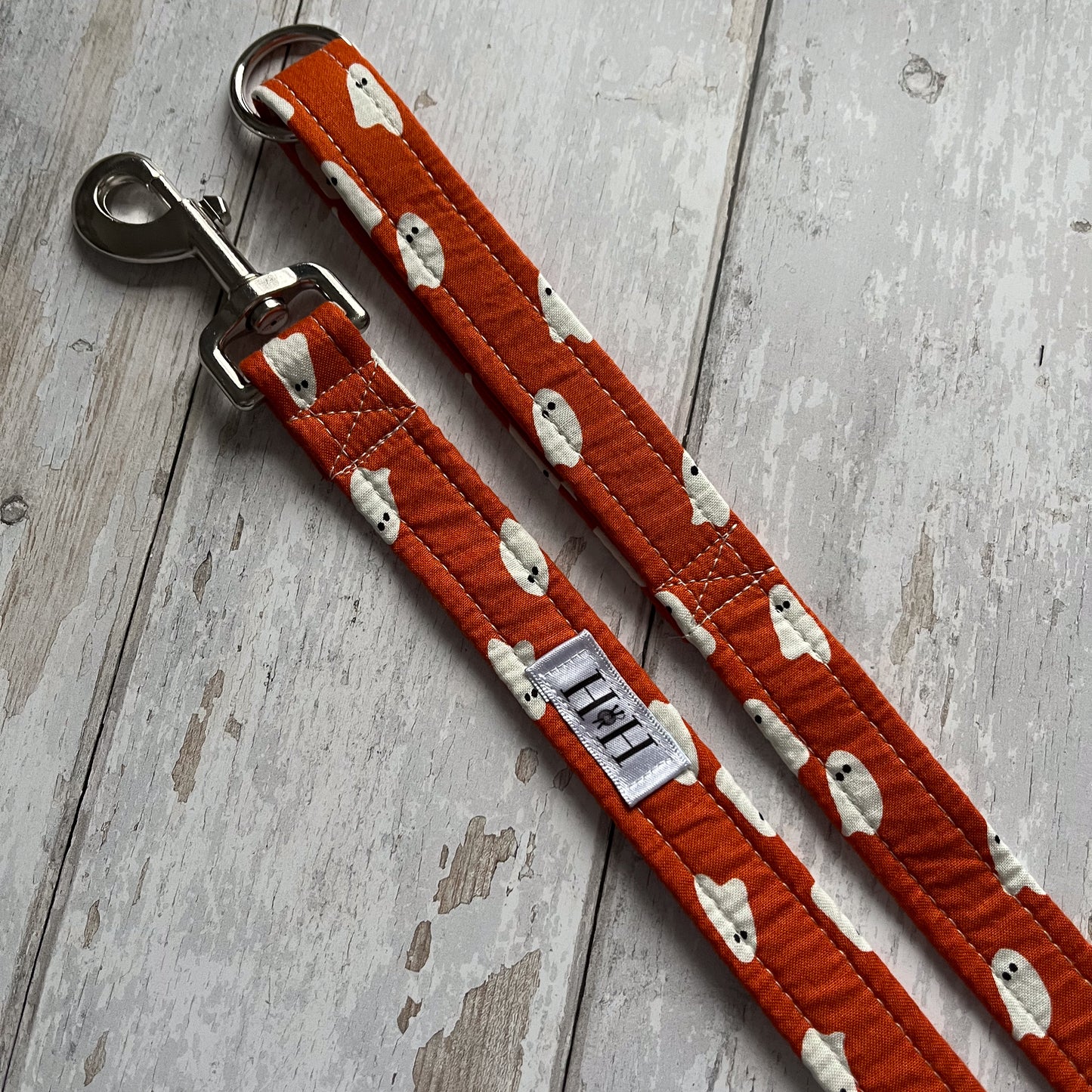 Orange Ghostly Dog Lead / Leash