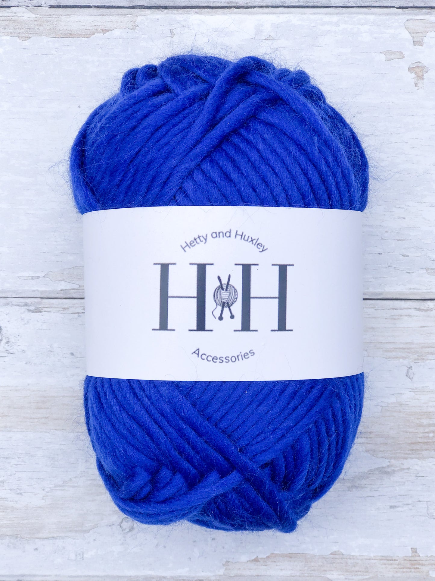 HETTY AND HUXLEY SAPPHIRE WOOL