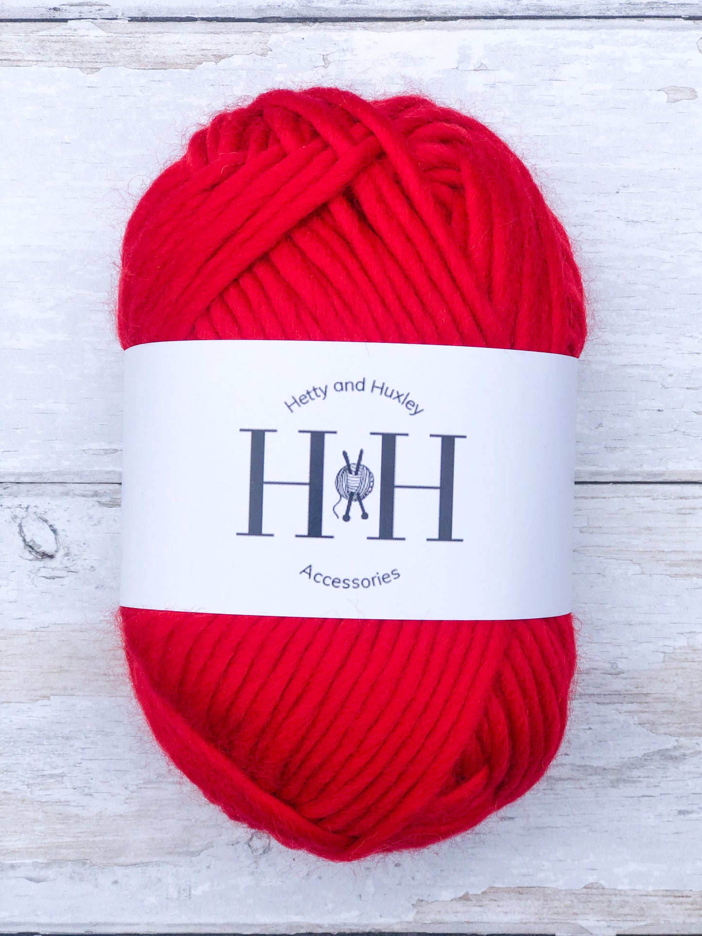 HETTY AND HUXLEY SCARLET WOOL