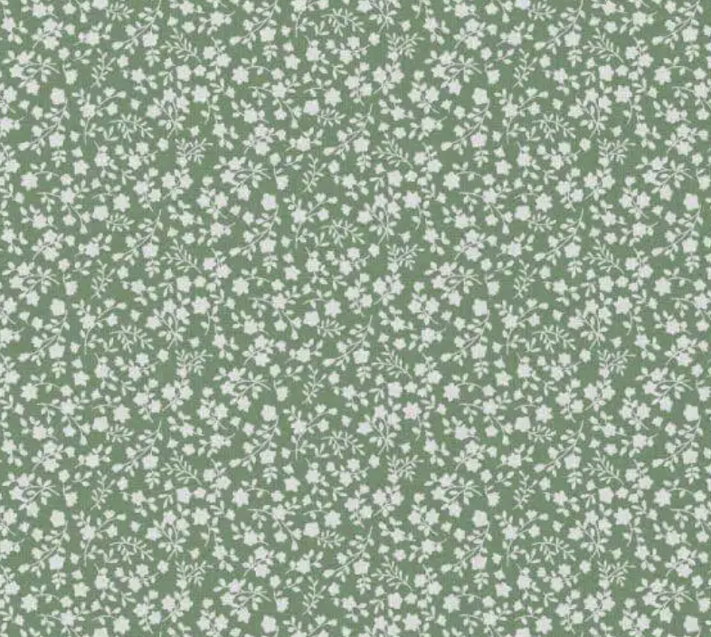 Green Floral Dog Lead / Leash
