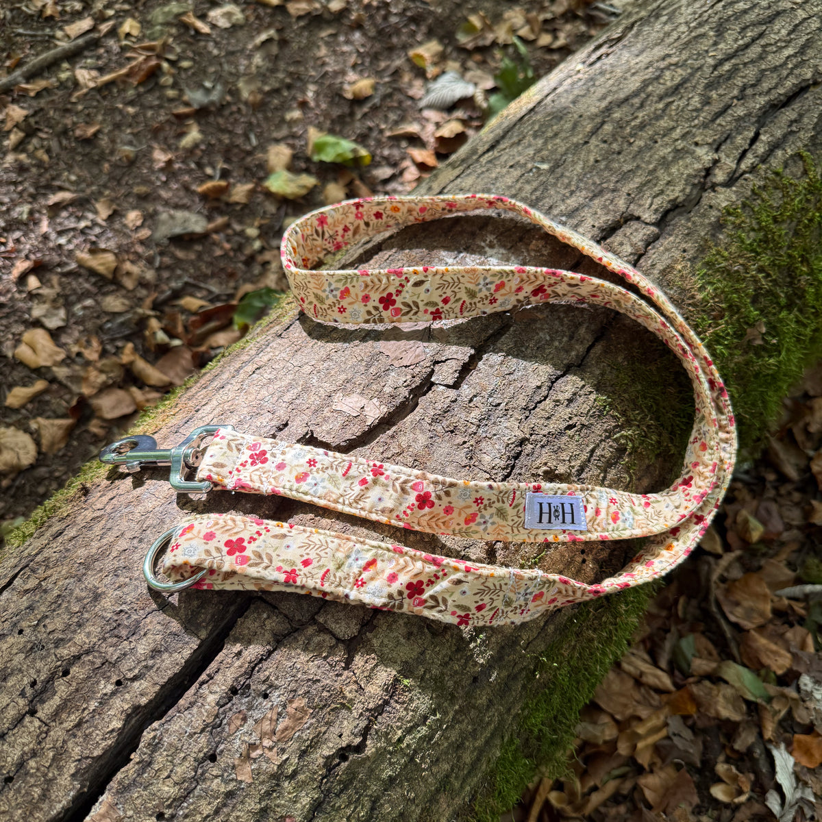 Autumn Floral Dog Lead / Leash
