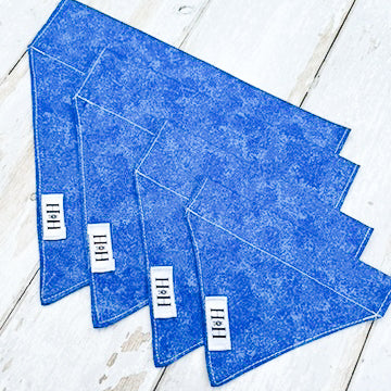 HETTY AND HUXLEY BLUE SKY DOG BANDANA