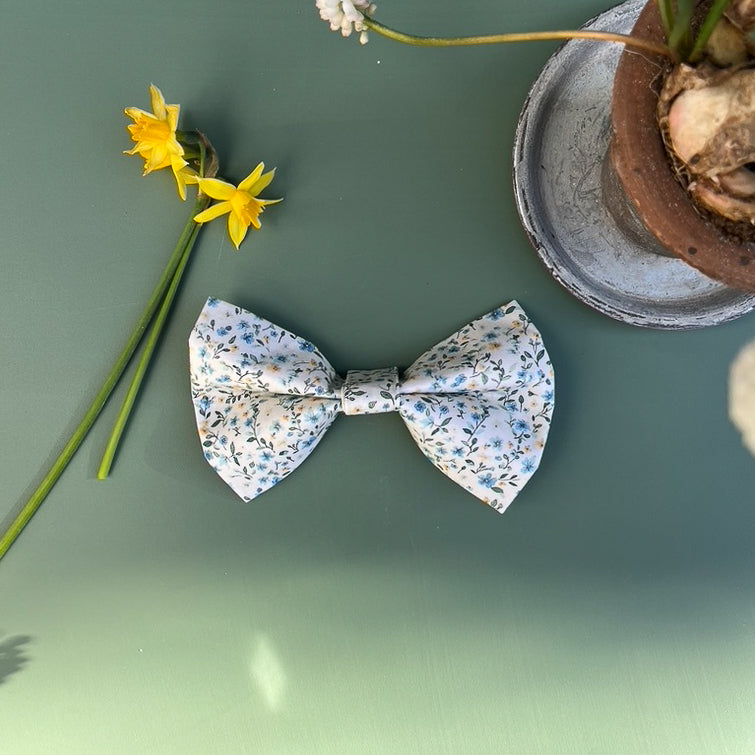 Spring Floral Pet Bow / Bow Tie