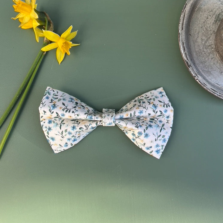 Spring Floral Pet Bow / Bow Tie