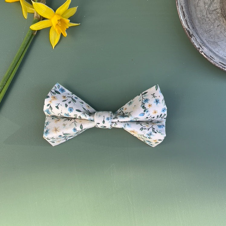 Spring Floral Pet Bow / Bow Tie