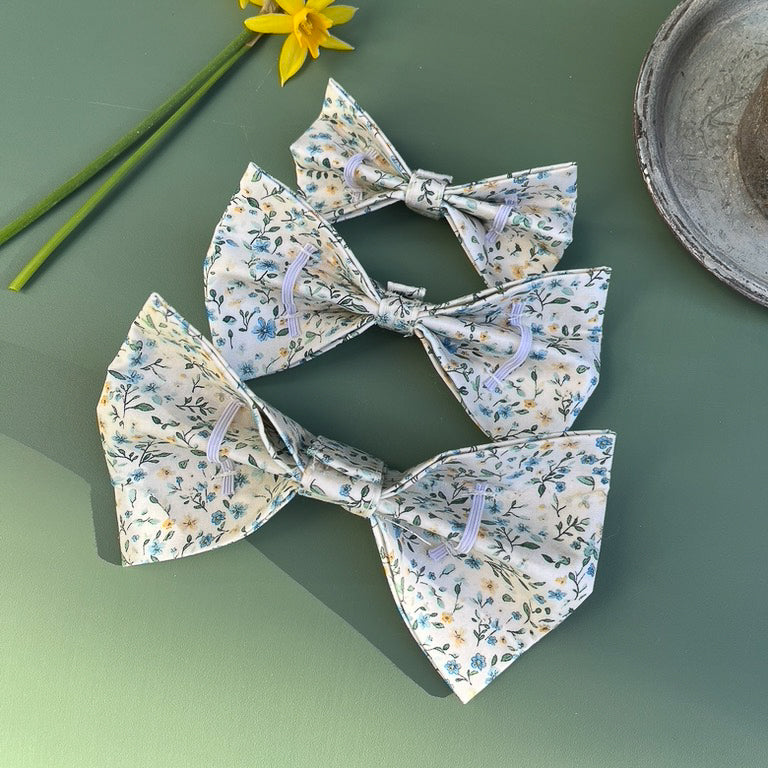 Spring Floral Pet Bow / Bow Tie