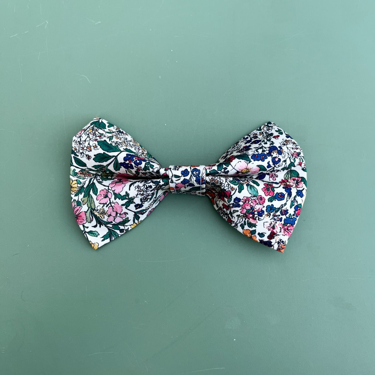 Summer Floral Pet Bow / Bow Tie