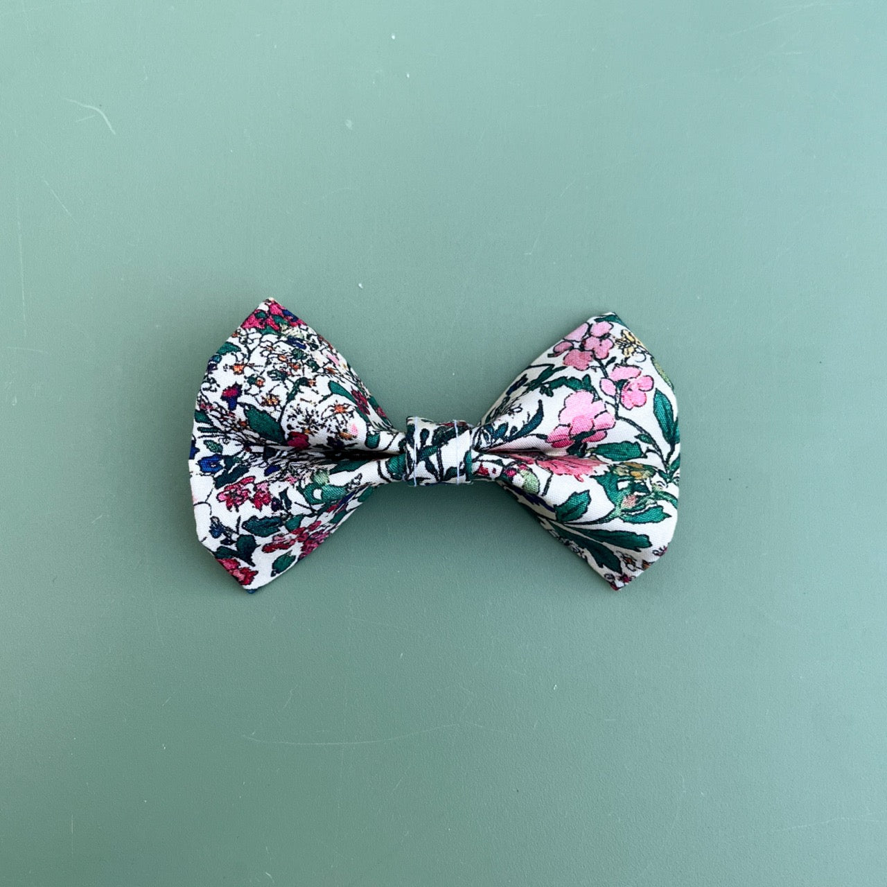 Summer Floral Pet Bow / Bow Tie