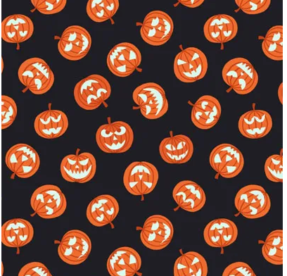 Halloween Pumpkins Glow in the Dark Pet Bow / Bow Tie